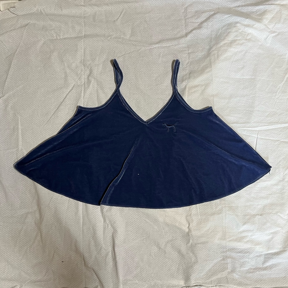 PINK Victoria's Secret Deep Blue Camisole